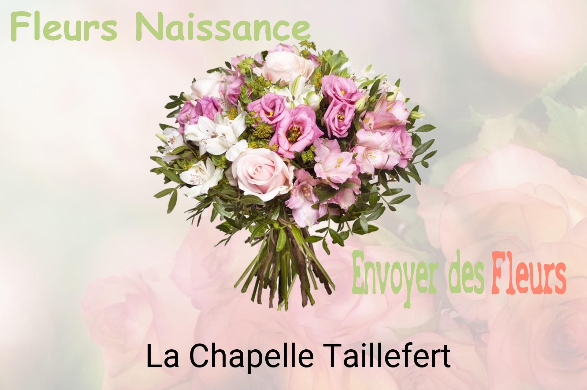 Bouquet de fleurs de naissance livré à La Chapelle-Taillefert